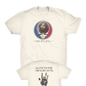 Jerry Garcia Miss Your face Grateful Dead t-shirt GD60 Hand Fare Thee Well NWT